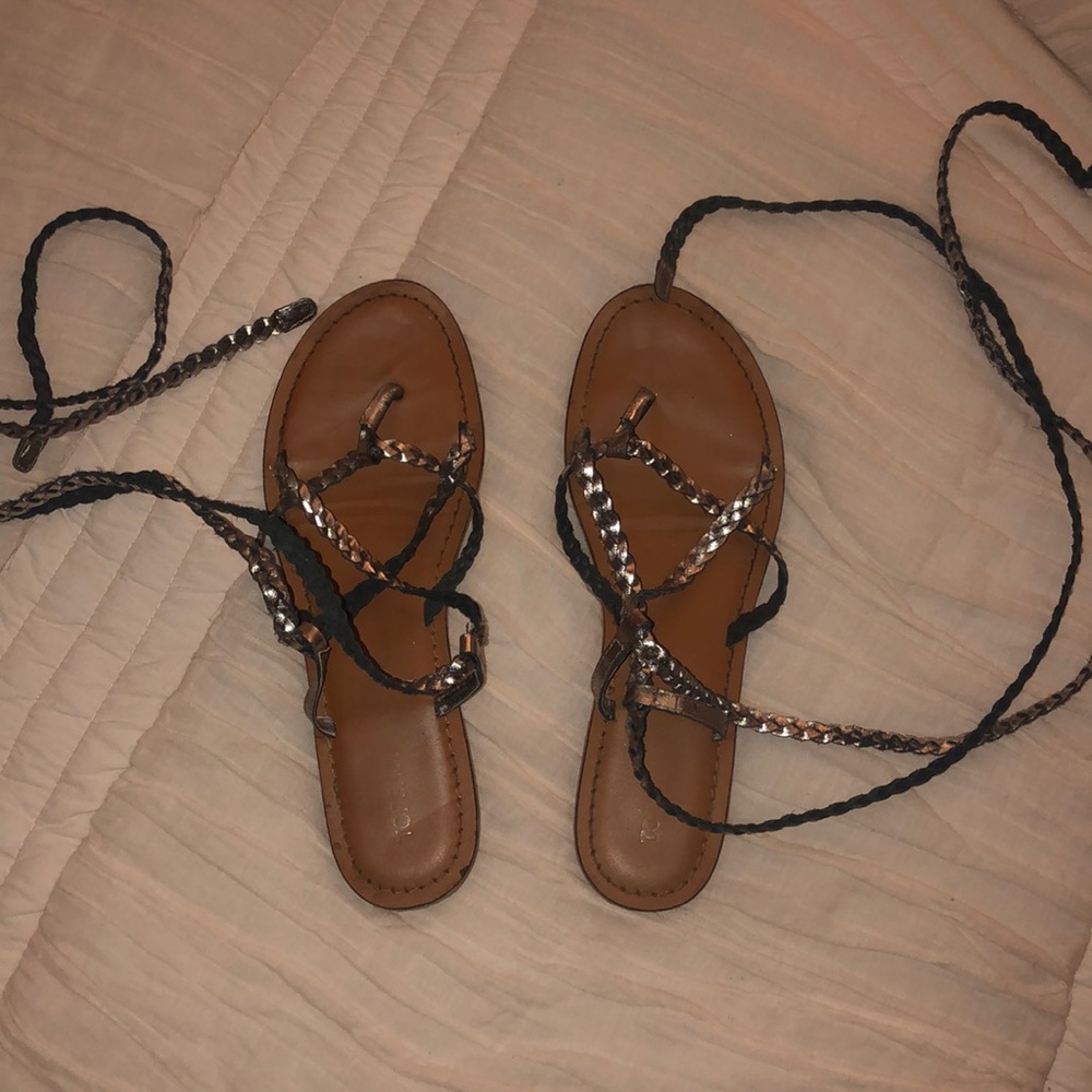 Lace Up Sandals